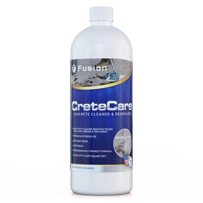 Fusion CreteCare The Ultimate Concrete Cleaner and Driveway Oil Stain Remover...