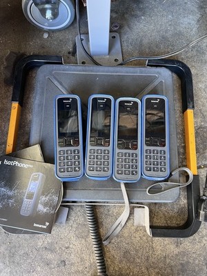 Lot Of 4 Inmarsat IsatPhone PRO Satellite Phones AS IS