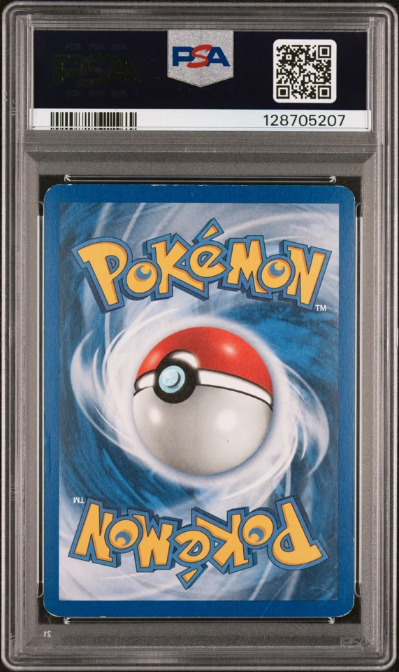 PSA 5 2005 Pokemon EX Deoxys Rocket's Raikou EX Holo Foil 108/107 Secret Rare - Image 2 of 2
