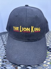 The Lion King V.I.P. Slideback Baseball Cap Black One Size Disney Broadway