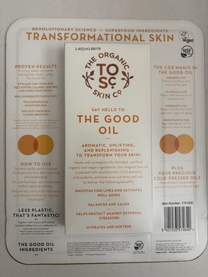 The Organic Skin Co The Good Oil Honeysuckle Turmeric Face Oil 2 Bottles