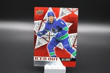2021-22 Allure Hockey Brock Boeser #IO-7 Iced Out Vancouver Canucks