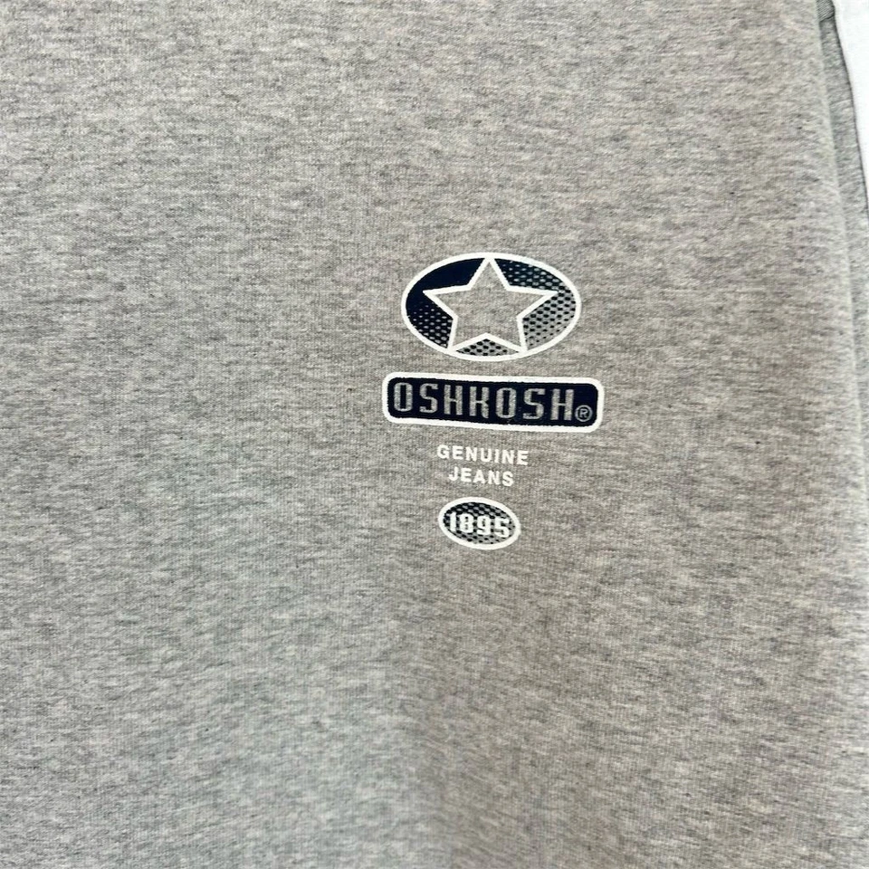 NWT Vtg 90s OshKosh B'gosh Boys Gray Sz 6 Logo Star Long Sleeve USA Made - Image 4 of 4