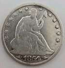 1854-O Seated Liberty Silver Half Dollar 50C - New Orleans Mint