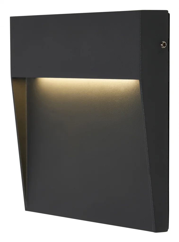Bathroom Light Grey Puya LED Wall 10.5cm Anthracite 4000K Zink ZN-44238-ANTH