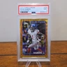 2024 Topps Chrome Gold Wave Refractor /50 Malik Nabers #205 PSA 9 Giants Rookie