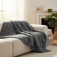 20lbs Glass Bead Weighted Blanket - Soft, Breathable,  Perfect for Relaxation