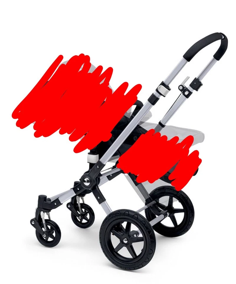 BUGABOO CAMELEON 3 STROLLER BASE Cameleon3 New in Box Aluminum/Black - Image 3 of 3