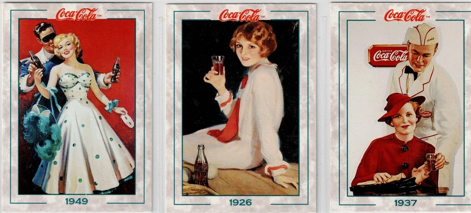 9 Coca Cola Advertising Trading Cards, Series 2, from Calanders & Adverts(C) - Image 3 of 4
