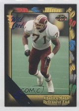 1991 Wild Card 5 Stripe Charles Mann #43 0o9