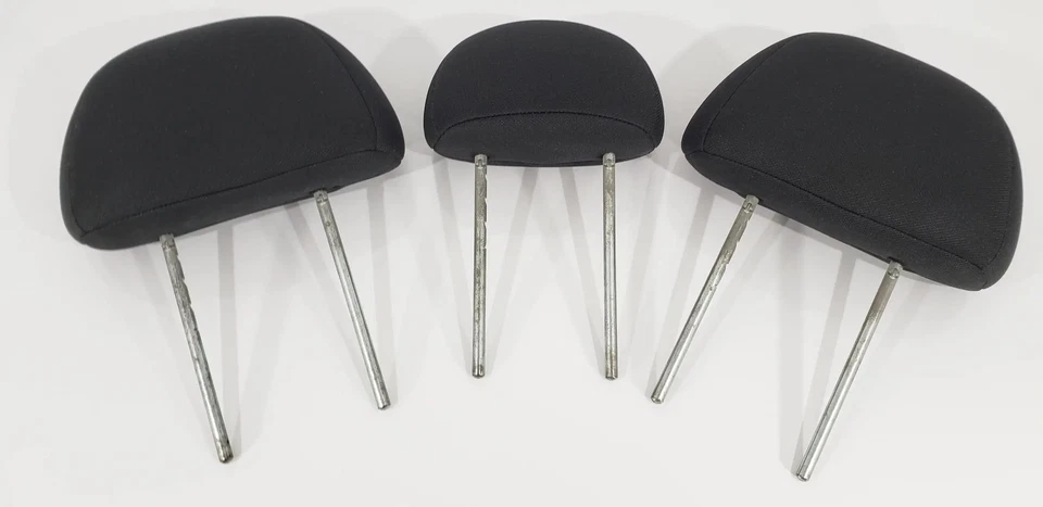 01 - 09 Escape Mariner Tribute Juego de reposacabezas trasero segunda fila tela negra Foto 2 de 4