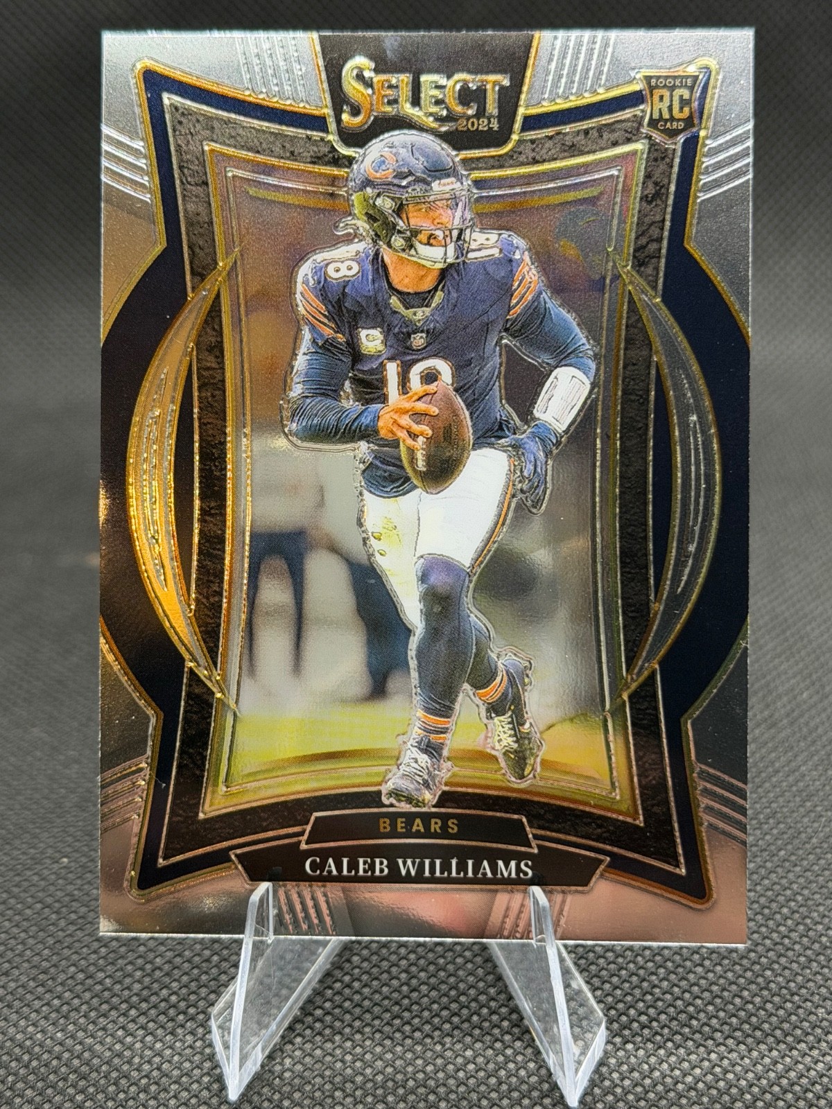 2024 Panini Select - Concourse Caleb Williams #25 Silver Prizm (RC)