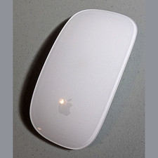 Apple Magic Mouse  2nd Gen  A1657  White / Silver  Pre-Owned  No Cable