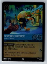 Scrooge McDuck - Miserly Ebenezer 160/204 Winterspell Lorcana Cold Foil NM