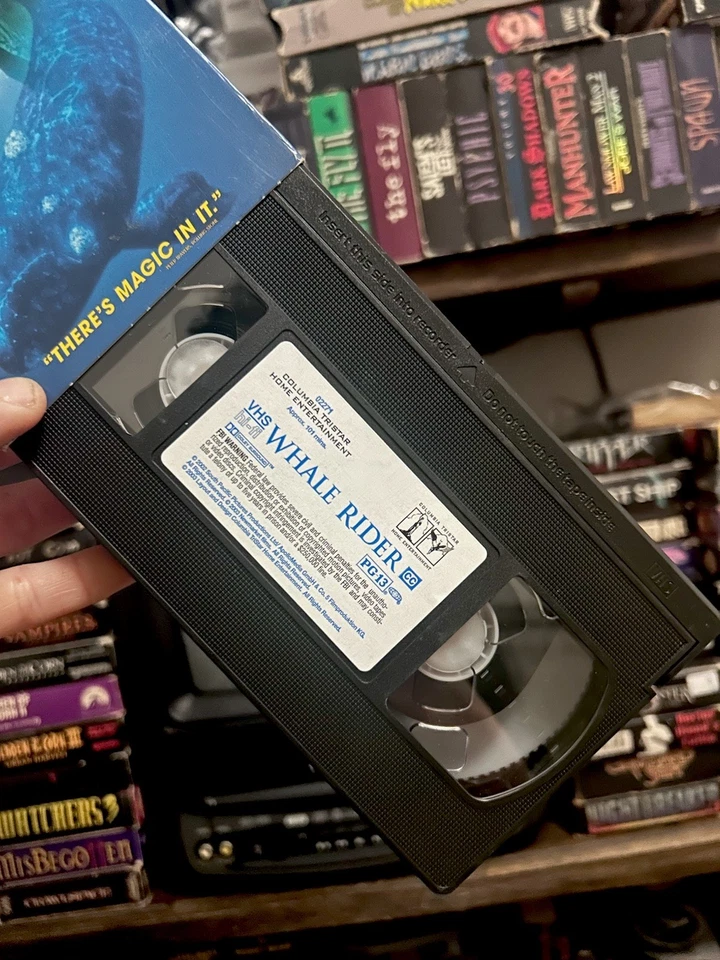 Whale Rider VHS Tape 2003 Low Print Late Release HTF OOP Rare Video - Image 2 of 4