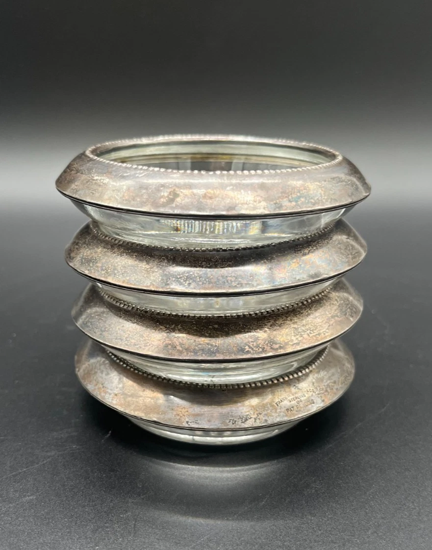 Frank M. Whiting 1900-1940 Antique US Sterling Silver Dishes