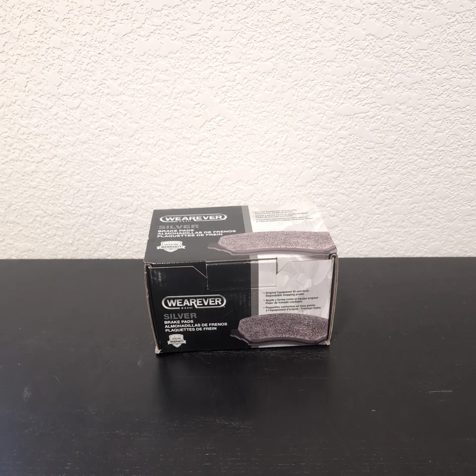 Pastillas de disco Mazda CARQUEST plateadas NAD482 - Juego de pastillas de freno de disco, traseras Foto 2 de 3