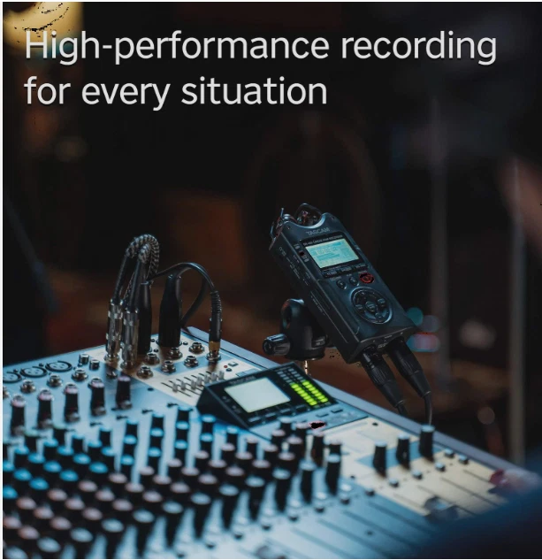 TASCAM 4 Channel Linear PCM Recorder with USB Audio Interface DR-40X w/ Tracking - Image 2 of 2