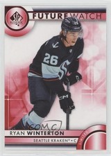 2023-24 SP Authentic Future Watch Red Limited Ryan Winterton #186 12mg