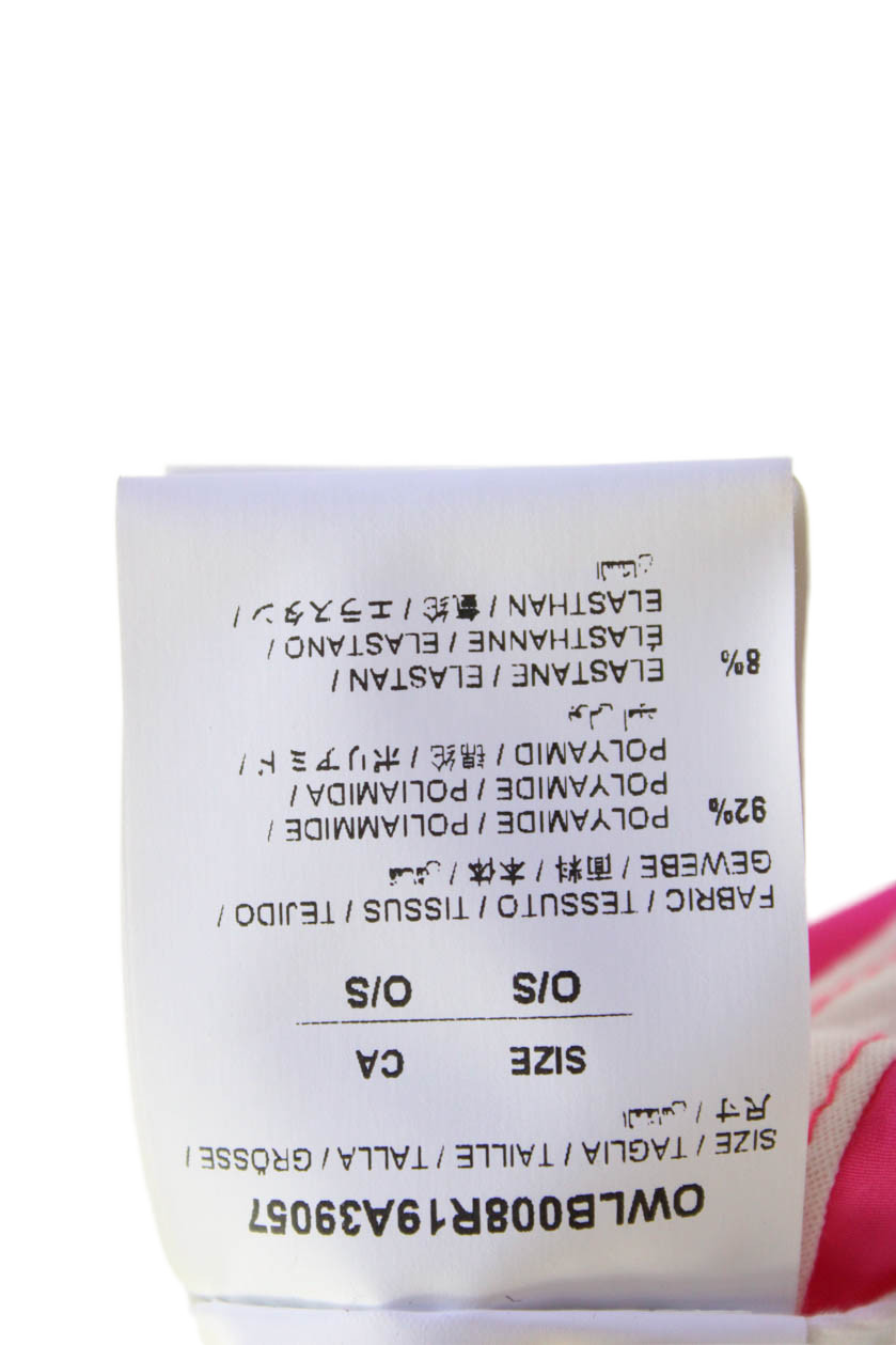 Off White Womens Solid Adjustable Baseball Cap Pi… - image 8