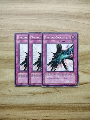 Yu-Gi-Oh! - Spatial Collapse 3X - Full Playset Of Cards