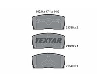 Textar Bremsbelagsatz BremsbeläGe Vorderachse FüR Daihatsu Applause Charade