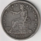 JUST REDUCED!!  1877-S TRADE DOLLAR VF DETAILS
