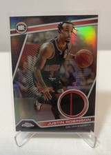 2023-24 Topps NBL Chrome Justin Robinson Relic Illawarra Hawks NRR-16