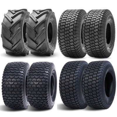 2PCS 18x9.50-8 Lawn Mower Tires 18x9.5-8 Heavy Duty 4PR 18x9.5x8 Turf Tubeless