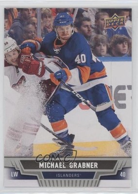 2013-14 Upper Deck New York Islanders Michael Grabner #NYI-2 2d8