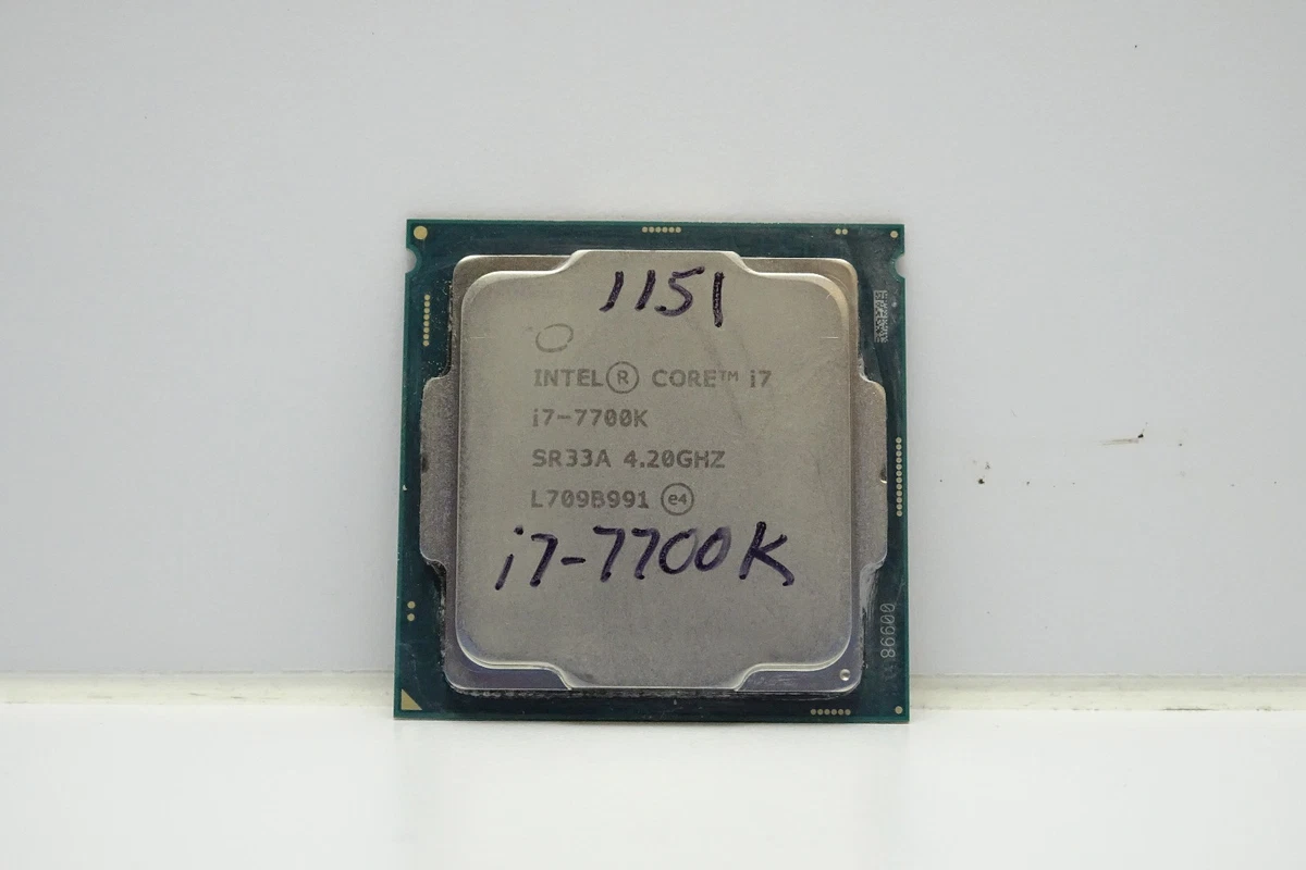 Intel Core i7-7700K Processor Model LGA 1151/H4 Socket Type