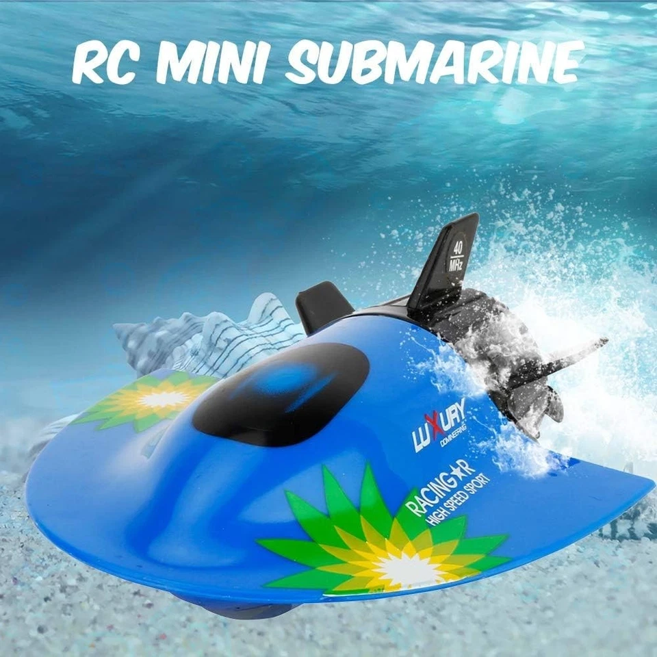 Mini submarino educativo RC - juguete de buceo impermeable para diversión en interiores y exteriores Foto 4 de 4