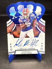 2020 LaMical Perine Chronicles Crown Royale Die cut Auto /10