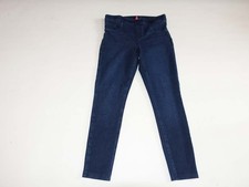 Spanx Women's Jean-Ish Ankle Legging Jeans Size Large High Rise Dark Wash L