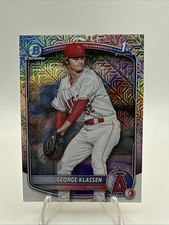 2025 George Klassen 1st Bowman Chrome Prospect Mega Box Mojo Refractor #BCP-63