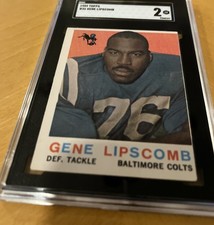 1959 Topps - Gene Lipscomb #36 (RC)