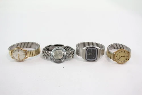 Mechanical Vintage Watches Seiko Accurist UNTESTED x 4