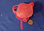 Barbie Saddle, Clear Pink Plastic — photo 1