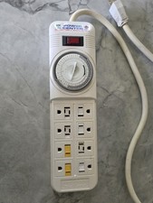 Coralife Aquarium Fish Tank 8-Outlet 24/7 Digital Power Center Timer