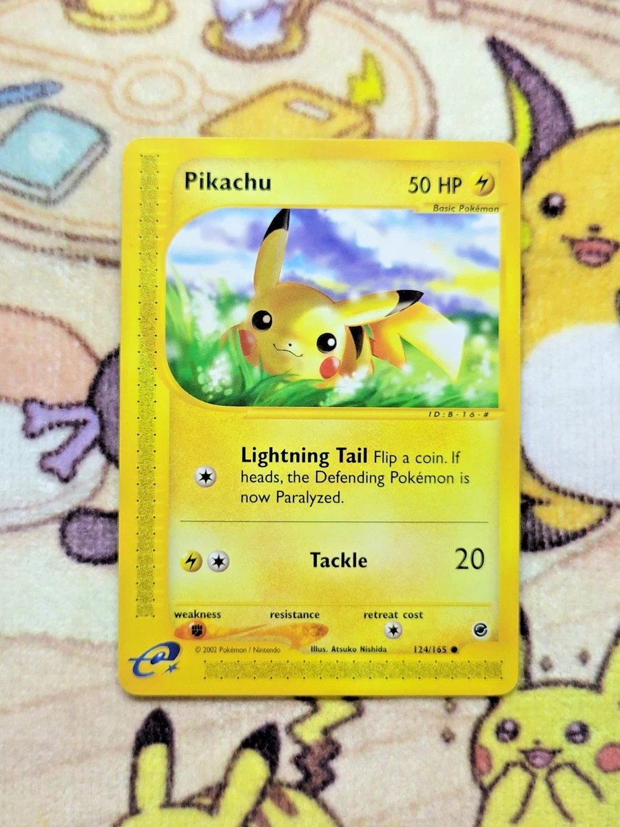 25+ Pikachu Pokémon TCG Expedition Base Set Individual Collectible