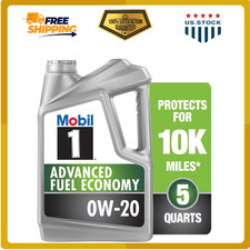 Mobil 1 Advanced Fuel Economy Full Synthetic Motor Oil 0W-20, 5 Quart 27.69 per gallon