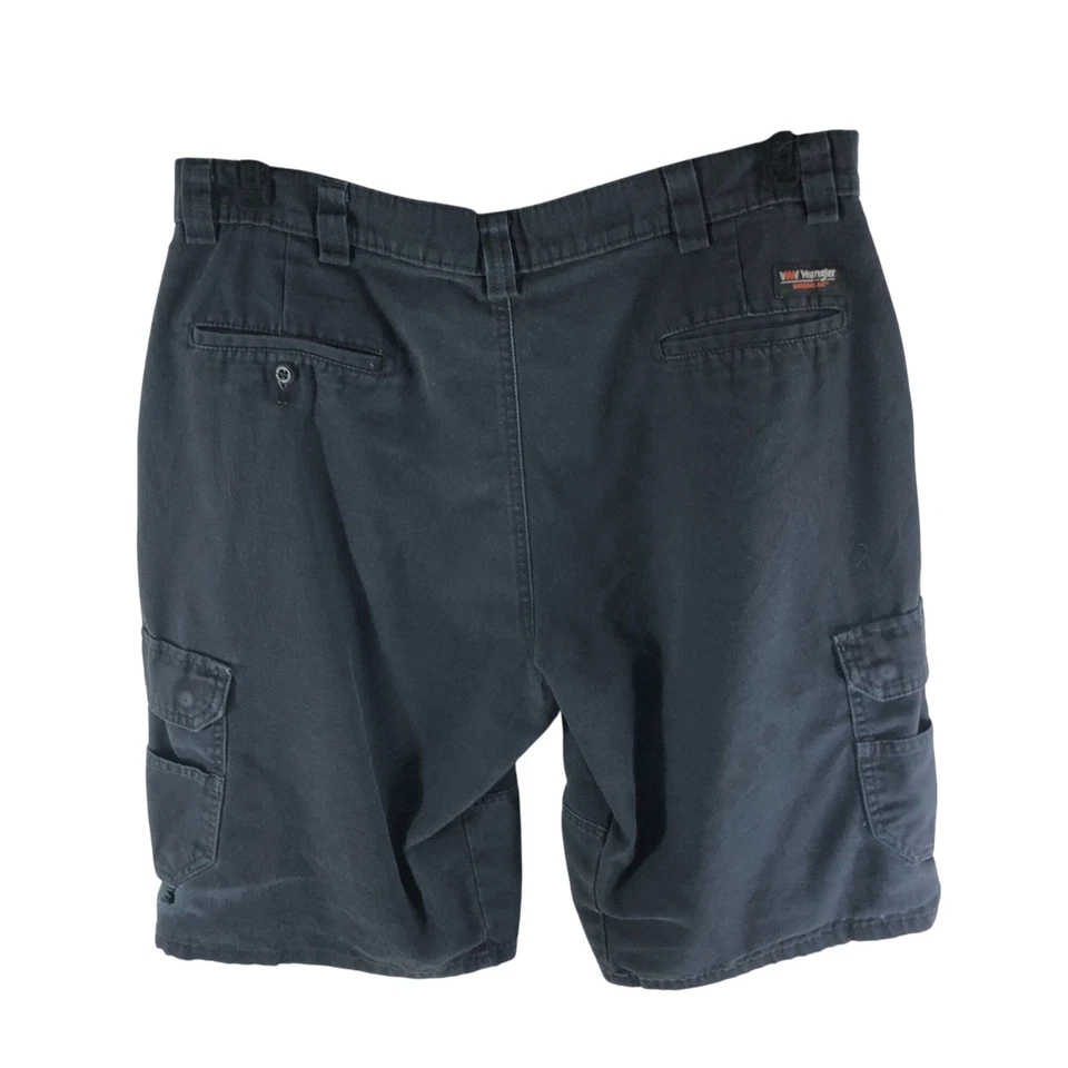 Pantalones Cortos de Carga Wrangler Hombres Ropa de Trabajo 36 Negro Mezcla de Algodón Duraderos Foto 2 de 3