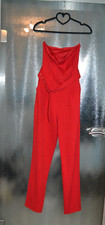 Damen Jumpsuit Gr. S mit langen Beinen Schulter frei wenig getragen