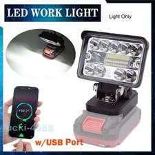 Cordless Led Work Light Fits for Bauer 20v Li...