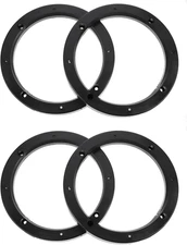 Wakauto 4PCS 6.5 Inch Speaker Spacers,Car Door Speaker Mounting Rings Spacers