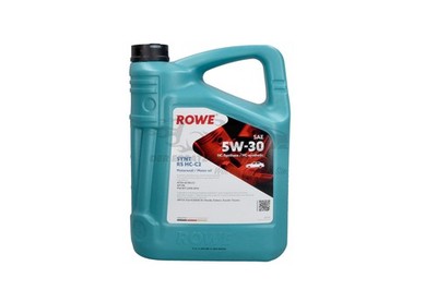 ROWE Motoröl Hightec Synt RS SAE 5W-30 HC-C2 5 Liter ACEA A5/B5/C2 API SN