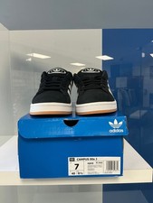 Size 7Y - adidas Campus 00s Black White Gum Kids HQ6638