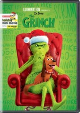Illumination Presents Dr. Seuss' The Grinch DVD Benedict Cumberbatch NEW
