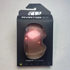 509 Aviator 2.0 Fast Swap Anti Fog Scratch Goggle Lens Fire Mirror Light Rose