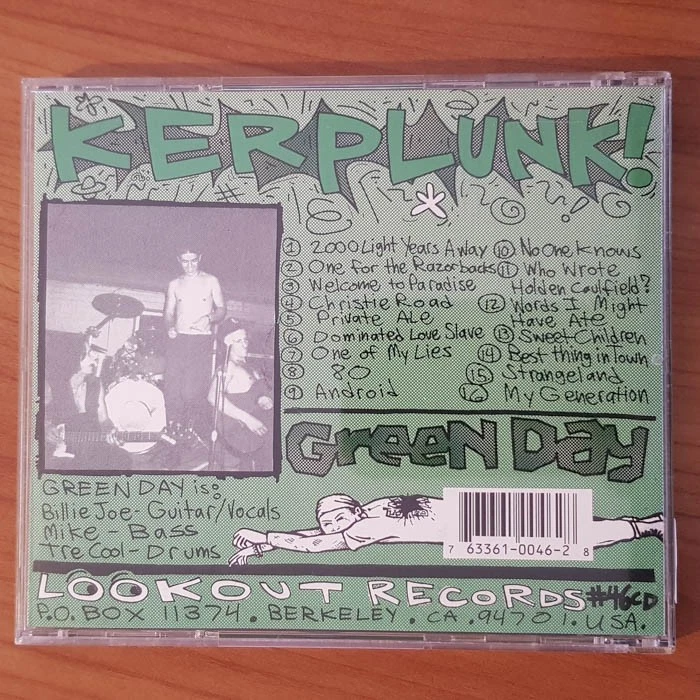 GREEN DAY Kerplunk! KAO VG+/EX(CD) - Bild 4 von 4